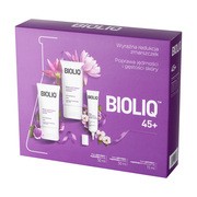 Zestaw Promocyjny Bioliq 45+, krem na dzień, 50 ml + krem na noc, 50 ml + krem do okolic oczu i ust, 15 ml