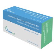 Szpatułki laryngologiczne, drewniane, niesterylne, 100 szt.