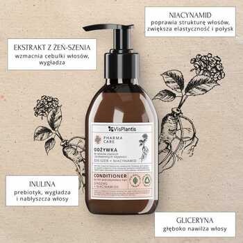 Vis Plantis Pharma Care, odżywka do włosów cienkich i pozbawionych objętości, 300 ml