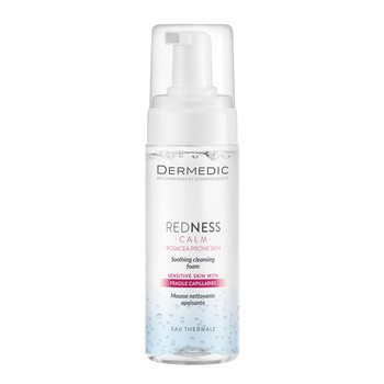 Dermedic Redness Calm, kojąca pianka oczyszczająca, 150 ml