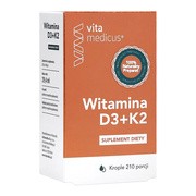 Witamina D3+K2 VitaMedicus, krople, 29,4 ml