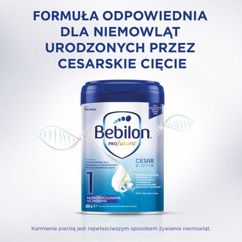 Bebilon Profutura CESARBIOTIK 1, mleko początkowe od urodzenia, proszek, 800 g