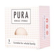 Sister Young, Pura White Konjac Sponge, gąbka do twarzy, 1 szt.