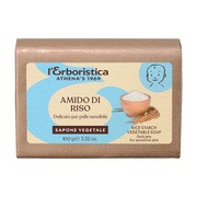 L'Erboristica, mydło roślinne ze skrobią ryżową, 100 g