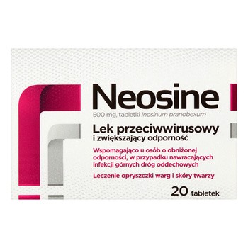 Neosine, 500 mg, tabletki, 20 szt.