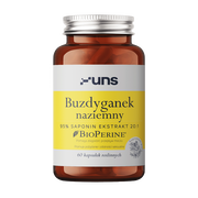 Uns Buzdyganek naziemny + Bioperine, kapsułki twarde, 60 szt.