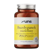 Uns Buzdyganek naziemny + Bioperine, kapsułki twarde, 60 szt.
