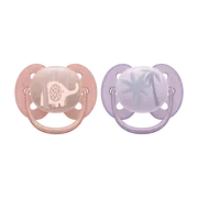 Philips Avent, Ultra Soft, smoczek, 0-6 m, SCF091/09, 2 szt.