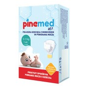 Pinemed, pieluszka dziecięca z woreczkiem do pobierania moczu, 5-11 kg, 1 szt.