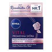 Nivea Vital Promienna Skóra, przeciwzmarszczkowy krem na noc, 50 ml