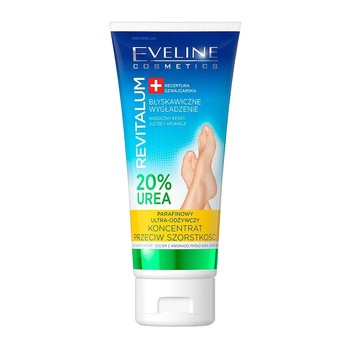 Eveline Cosmetics Revitalum Intensywne zmiękczenie 30% Urea, skarpetki złuszczające nawilżający krem-maska na zrogowacenia, 100 ml