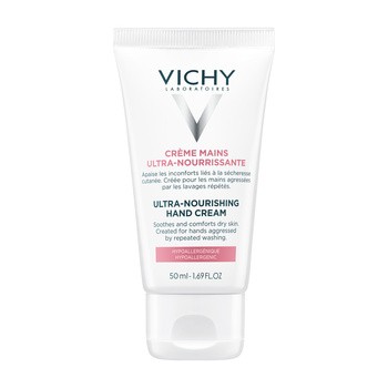 Vichy Ultra-Nourishing, ultraodżywczy krem do rąk, 50 ml