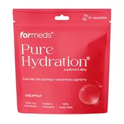 Pure Hydration Grejpfrut, saszetki z proszkiem, smak grejpfrutowy, 14 szt.