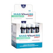 Mag-Vitum B6 Ashwagandha shot, płyn, 25 ml x 20 szt.