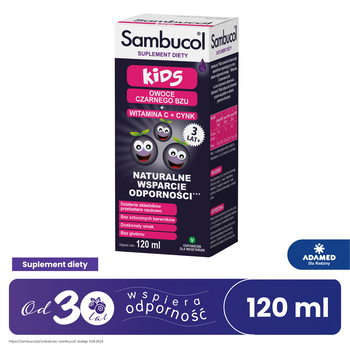 Sambucol Kids, płyn, 120 ml