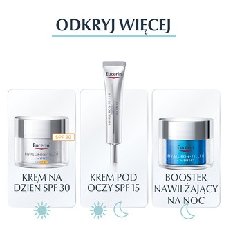 Eucerin Hyaluron-Filler, booster nawilżający, ultralekki, pierwsze zmarszczki, 30 ml