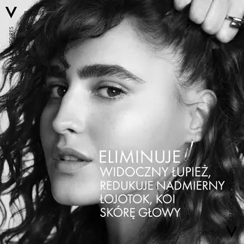 Vichy Dercos K, oczyszczający szampon przeciwłupieżowy, 250 ml