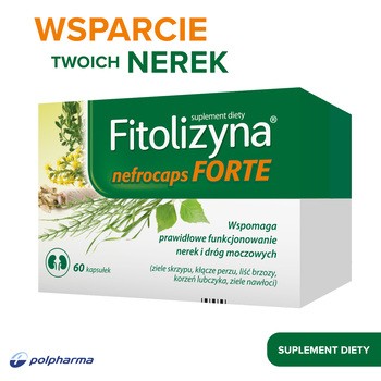 Fitolizyna nefrocaps FORTE, kapsułki, 60 szt.