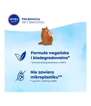 Nivea Baby, mleczko nawilżające delikatna pielęgnacja, 500 ml