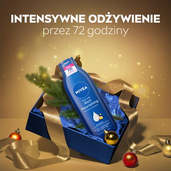 Zestaw Nivea, Moment of Care, odżywcze mleczko do ciała, 250 ml + Creme Care, żel pod prysznic, 250 ml