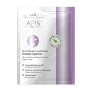 Apis Your Home Spa, normalizująco-nawilżająca maska w płacie, 20 g