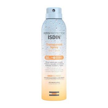 ISDIN Fotoprotector Transparent Spray, przeciwsłoneczny spray do ciała SPF 30, 250 ml