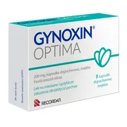 Gynoxin Optima, 200 mg, kapsułki dopochwowe, miękkie, 3 szt.