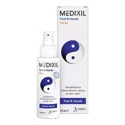 Medixil Feet & Hands, antyperspirant, spray, 75 ml