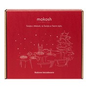 Zestaw Mokosh, Rodzinne Biesiadowanie, nawilżający balsam do ciała, 180 ml + żel do mycia ciała i dłoni, 200 g
