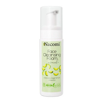 Nacomi, pianka oczyszczająca do twarzy, avocado, 150 ml