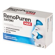 RenoPuren Zatoki MAX, tabletki, 60 szt.