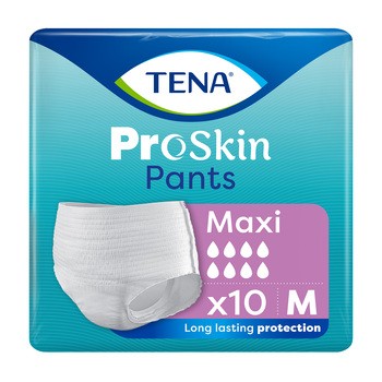 Tena Pants ProSkin Maxi, majtki chłonne, rozmiar M, 10 szt.