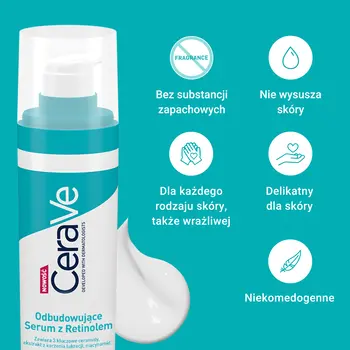 CeraVe, serum odbudowujące z retinolem, 30 ml