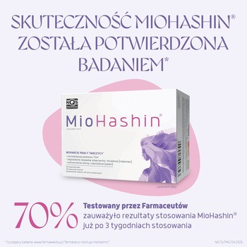 MioHashin, kapsułki, 60 szt. Mio + 30 szt. Hashin