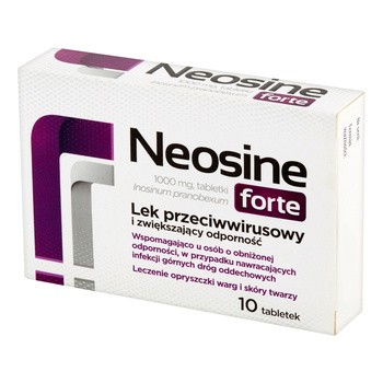 Neosine forte, 1000 mg, tabletki, 10 szt.