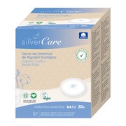 Silver Care, wkładki laktacyjne 100% bawełny organicznej, 30 szt.