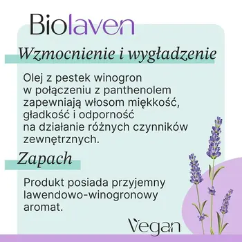 Biolaven, szampon do włosów, 300 ml