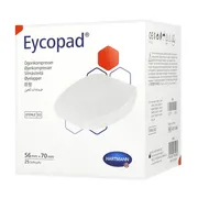 Eycopad, kompresy oczne, jałowe, 56 mm x 70 mm, 25 szt.