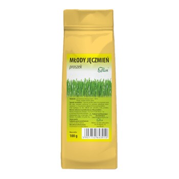 Flos, Młody jęczmień, proszek, 100 g