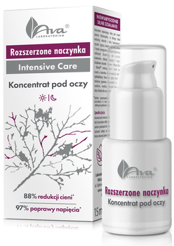 AVA Rozszerzone Naczynka, koncentrat pod oczy, 15 ml