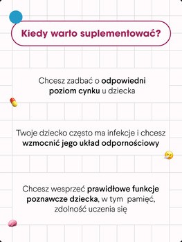 Health Labs MyKids Zinc, żelki, 60 szt.