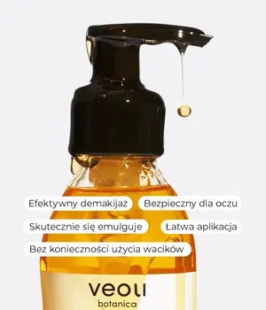 Veoli Botanica Squeeze An Orange, olejek do zmywania makijażu i SPF, 132,7g