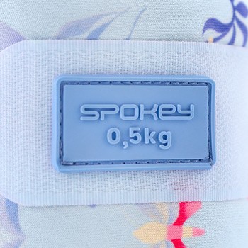 Spokey The Bloom, Obciążenia na kostki i nadgarstki, 2 × 0,5 kg