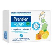 Prenalen Gardło Immuno, pastylki miękkie do ssania, 24 szt.
