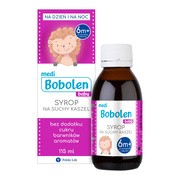 Bobolen Baby, syrop na suchy kaszel dla dzieci, 115 ml