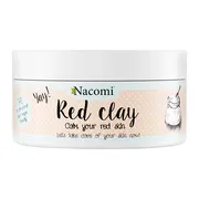 Nacomi, czerwona glinka, maska rozjaśniająca, 100 ml