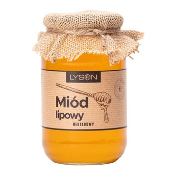 Lyson, Miód lipowy, nektarowy, 1,25 kg