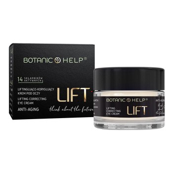 Botanic Help Lift, krem pod oczy liftingująco-korygujący, 15 ml