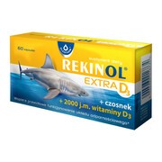 Oleofarm Rekinol Extra D3, kapsułki, 60 szt.