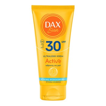 Dax Sun Active, ultralekki krem do twarzy, SPF 30, 50 ml
